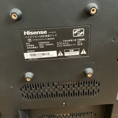 ハイセンス　40インチ液晶テレビの画像