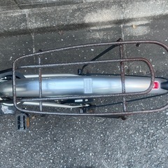 [予約中]自転車26インチシルバーの画像