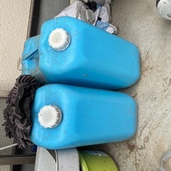 灯油タンク＆電動式ポンプの画像