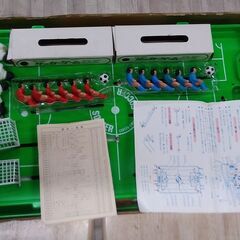 中古 エポック社 サッカーゲーム DX ボードゲーム 盤ゲーム 卓上ゲーム サッカー フットボールの画像