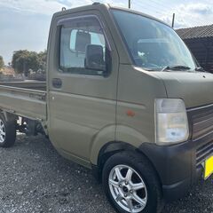 【ご成約ありがとうございました】【宮崎県引渡限定】キャリィ　トラック　DA63T　4WD　エアコン　色替え　車検令和7年4月1日まで　の画像