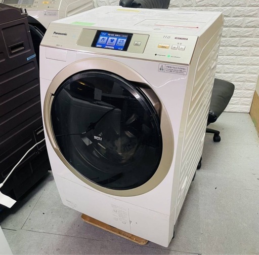 超特価2018年購入Panasonicドラム式洗濯機タッチ操作ヒートポンプ　配達無料！