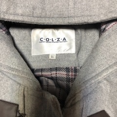 Ｃ.Ｏ.Ｌ.Ｚ.Ａフード付きダッフルコートLLサイズグレーの画像