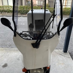 YAMAHA　GEAR バイク 車体のみ　事故車　50cc 　U...