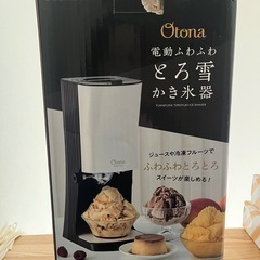 (決まりました)かき氷機