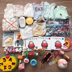 おもちゃ&絵本&服&離乳食　セット　出産準備にも
