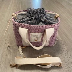 ミッフィ　カゴバッグ