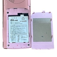 【通電確認済み】ガラケー au SH001の画像