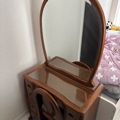 ドレッサー　椅子付き　