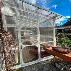 多肉小屋 dIy 日曜大工  ビニールハウス 温室 ガーデンルーム - その他