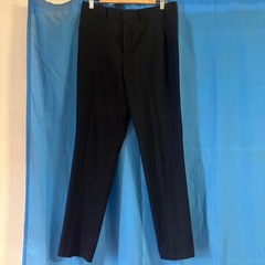 GU メンズL 黒パンツ