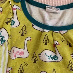 Petit Jam 鳥柄　80サイズの画像