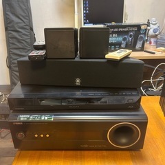 YAMAHAスピーカー東芝Blu-ray