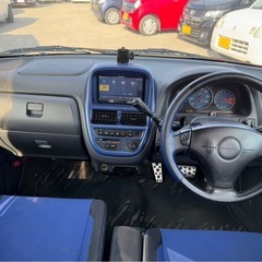 【支払総額13.8万円】タイベル交換済み！プレオRSリミテッド 車検令和9年2月スーパーチャージャーETC TV機関良好の画像