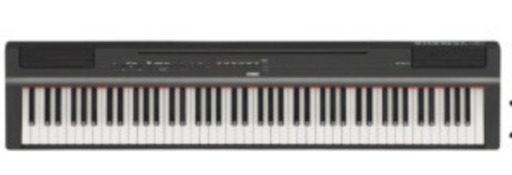 未開封未使用　ヤマハ YAMAHA 電子ピアノ Pシリーズ 88鍵盤 ブラック P-125aB