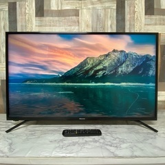 即日受渡❣️Hisense 4K 43型液晶テレビダブルチューナー　23500円