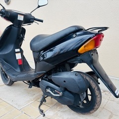 SUZUKI CA1PA lets2 ブラック　50ccの馬力とは思えません、笑の画像