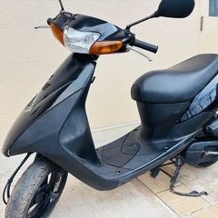 SUZUKI CA1PA lets2 ブラック　50ccの馬力とは思えません、笑の画像