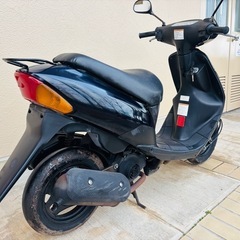 SUZUKI CA1PA lets2 ブラック　50ccの馬力とは思えません、笑の画像