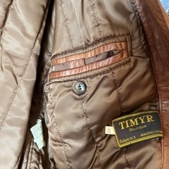 レザージャケット　スペイン製の画像