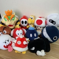 スーパーマリオ　ぬいぐるみセット