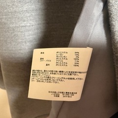 美品グレーコート　レスポワール　の画像