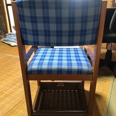 G0203 学習机用椅子　昭和レトロの画像