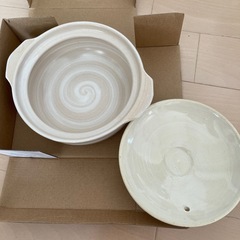 ガス火専用土鍋　1〜2人用の画像