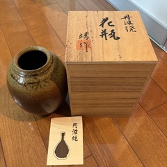 丹波焼　花瓶