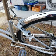 普通の古い自転車（学割あり）の画像