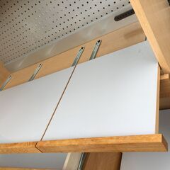 A3282　unico　ウニコ 食器棚　幅120cm　ナチュラル　キッチンボード　キャビネット　末次家具工芸の画像
