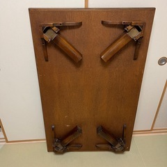 折りたたみ式　昭和　レトロ　ローテーブルの画像