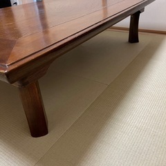 折りたたみ式　昭和　レトロ　ローテーブルの画像