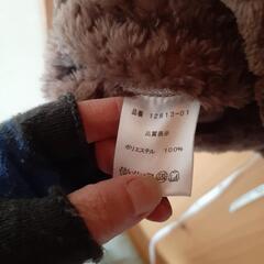 ＊チロリアンテープ使いの茶色のポコポコフリースパーカー＊の画像