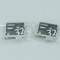 EPSON　インクジェットカートリッジ純正　ICBK32（ﾌﾞﾗ...