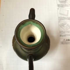 たち吉　水差し　瀬戸物　工芸品　美術品　昭和当時物の画像