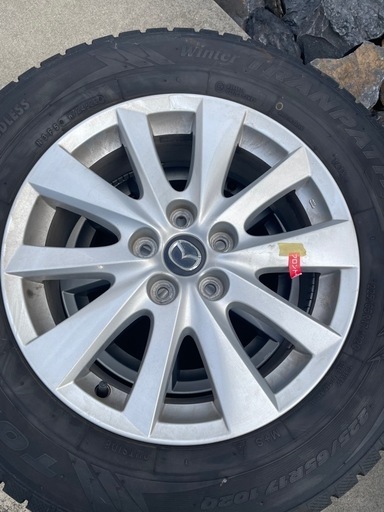 CX-5  スタッドレスタイヤ　4本セット　純正ホイール付き