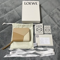 LOEWE新品パズルコンパクトジップウォレット