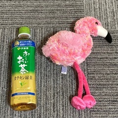 【新品・タグ付き】AURORA ★ フラミンゴ ぬいぐるみ　人気の画像