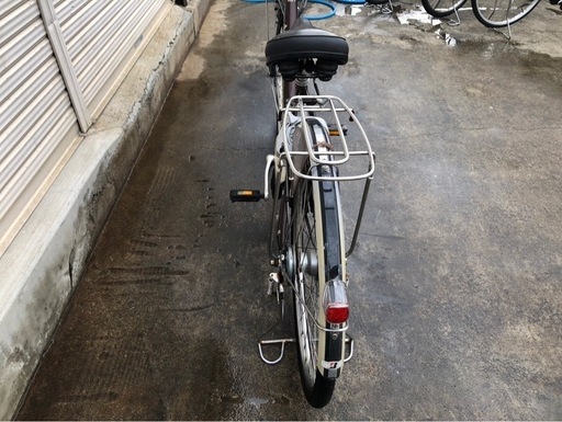 591 ブリヂストン新機種電動アシスト自転車アシスタ26インチブラウン