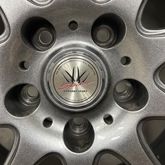 グッドイヤー アイスナビ6 スタッドレスタイヤ ホイールセット 245/65R16 2020年製の画像