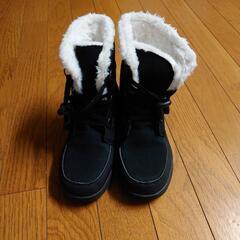 Mountain Warehouse ファー付きブーツ ブラック サイズ21