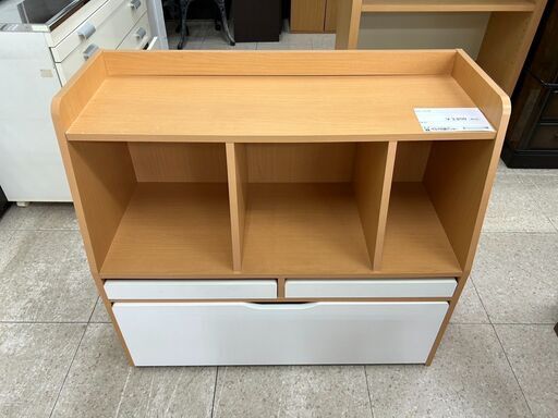 ★ジモティ割あり★  フリーラック ナチュラル H84×D41×W93.4 クリーニング済み TJ10770