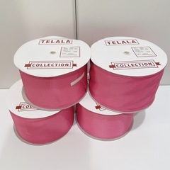 ★新品‼︎★TELALA ピンクリボン 80mm x 30m