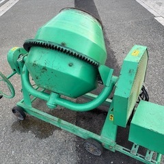 ■中古品 KYC ベビーミキサー 光洋機械産業 KAB-2.5CW コンクリートミキサー 100V 動作問題なし■の画像
