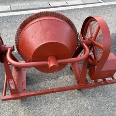 ■中古品 KYC ベビーミキサー 光洋機械産業 コンクリートミキサー 100V 車輪劣化あり 動作問題なし■の画像
