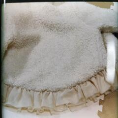 モコモコ　ボア　コート　ジャケット　120の画像