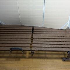 折畳式セミダブルベッド 