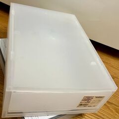 【美品】無印良品 ポリプロピレン ケース・引出式（浅型・深型）３点