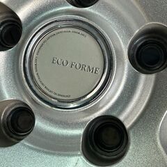 【買取マクサス】【美品】ブリヂストン エコフォルム 18インチ ホイール＆MICHELIN PRIMACY 4 タイヤ4本セット 5穴 PCD114.3 +42の画像